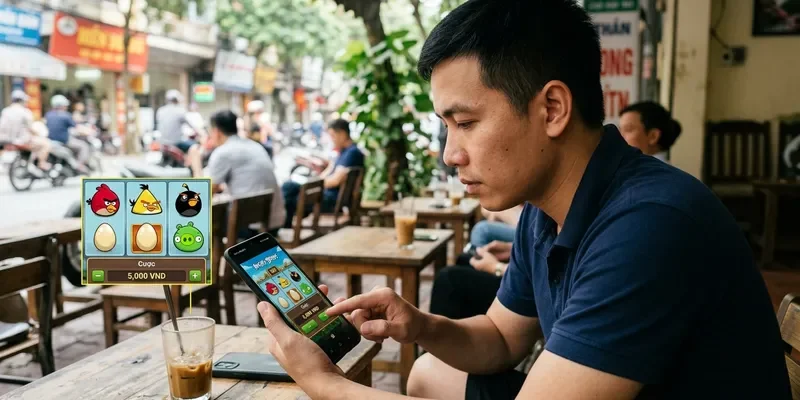Màn hình thiết lập mức vốn cược