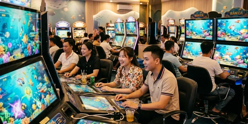 Đại dương rực rỡ trong sảnh bắn cá 789Club