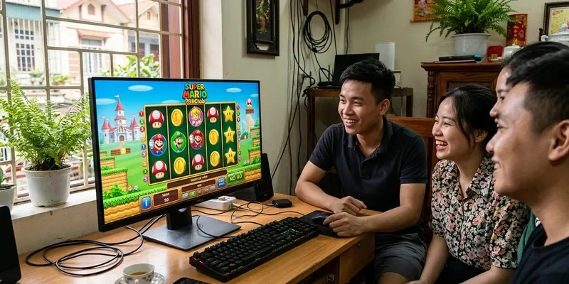 Giao diện tổng quan Super Mario 789Club