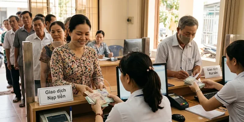 Hình ảnh mô tả quy tắc nạp tiền và rút vốn